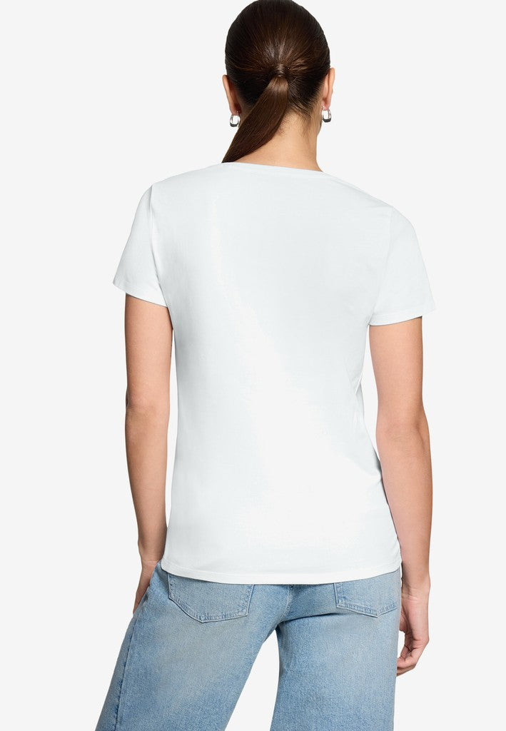 Shirt Kurz 1/2 Arm | color: Weiß