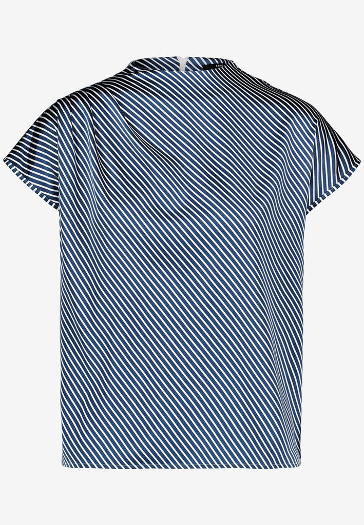 Bluse Kurz 1/2 Arm | color: Blau