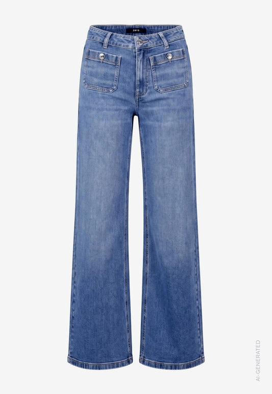 Hose Jeans 1/1 LängeHose Jeans 1/1 Länge | color: Blau