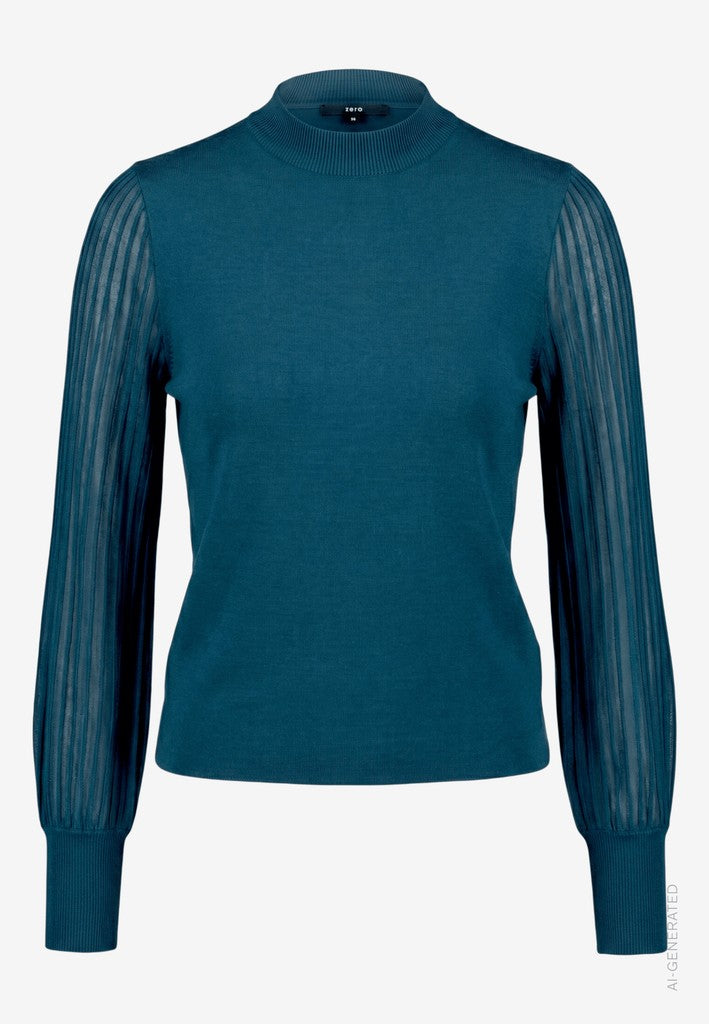 Strickpullover Kurz 1/1 Arm