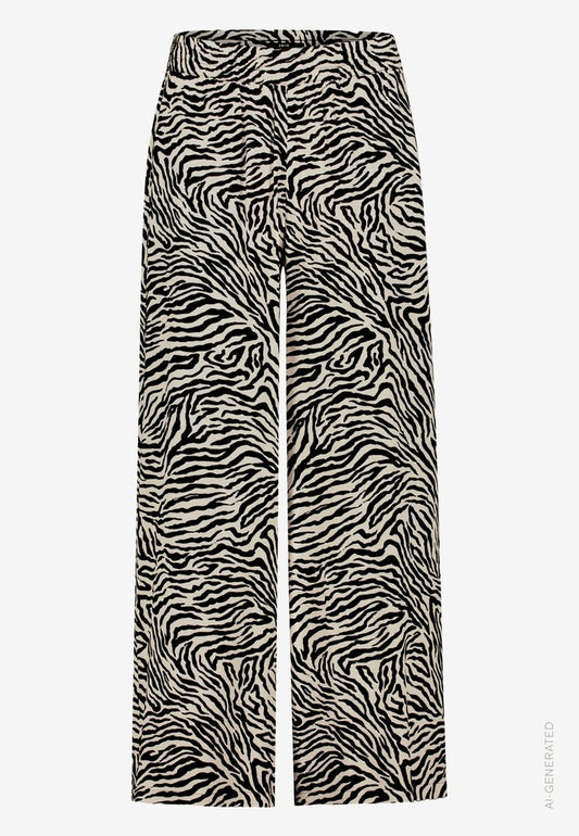 Hose Casual 7/8 Länge | color: Schwarz