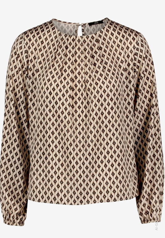 Round Neck Easy Coat