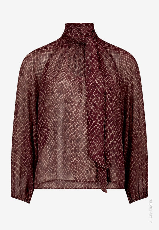 Bluse Lang 1/1 Arm | color: Rot