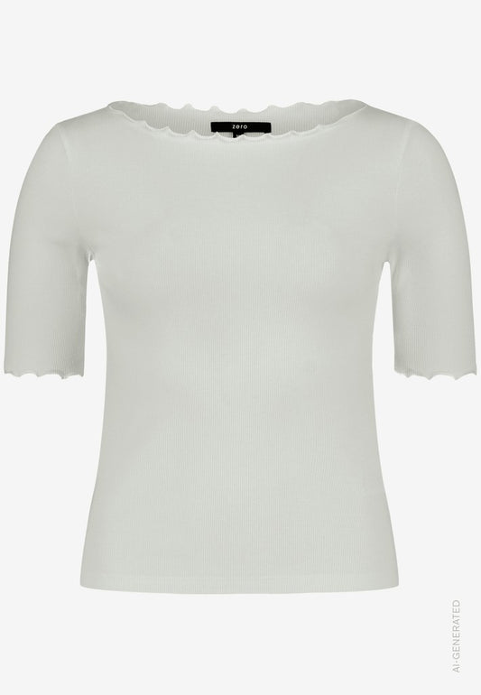 Shirt Kurz 1/2 Arm | color: Weiß