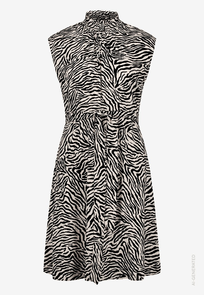 Kleid Kurz ohne Arm | color: Schwarz