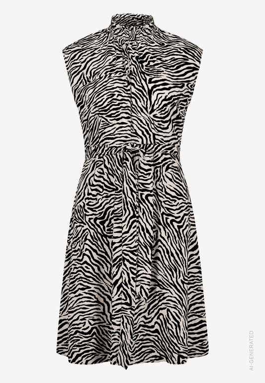 Kleid Kurz ohne Arm | color: Schwarz