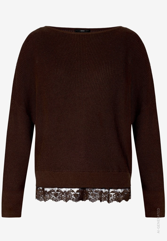 Strickpullover Kurz 1/1 Arm