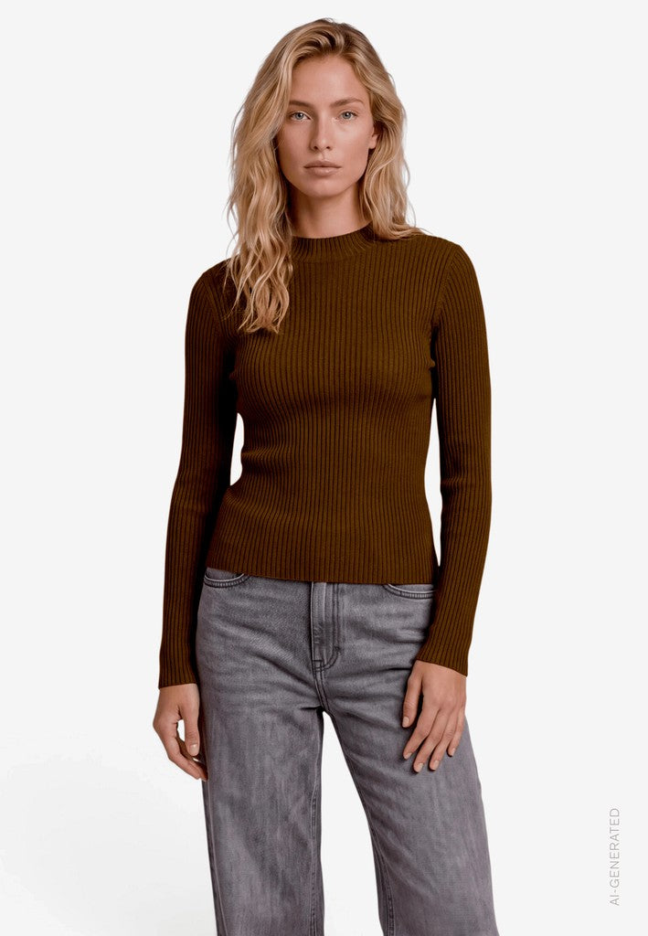 Strickpullover Kurz 1/1 Arm