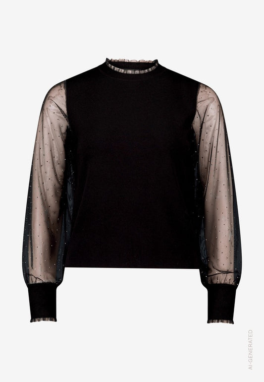 Strickpullover Kurz 1/1 Arm